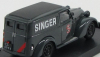 Brumm Fiat 500c Furgone Van Veicolo Commerciale Publicitaire Singer Agenzia Catanzaro 1950 1:43 Grey