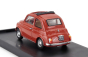 Brumm Fiat 500f Tetto Aperto - Open 1965 1:43 Rosso Corallo Chiaro - Červená