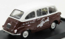 Brumm Fiat 600 Multipla Veicolo Commerciale Caffarel 1956 1:43 Bílá Hnědá