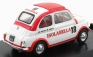 Brumm Fiat Nuova 500d - Amaro Isolabella 1960 1:43 Bílá Červená