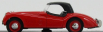 Brumm Jaguar Xk 120 3.5 Litri 1948 Closed 1:43 Red
