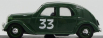 Brumm Lancia Aprilia N 33 Mille  Miglia 1947 1:43 Zelená
