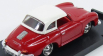 Brumm Porsche 356 Hard Top 1952 1:43 Červená Bílá
