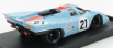 Brumm Porsche 917k 4.9l Team Jw Automotive Engineering Gulf N 21 1:43, světle modrá