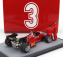 Brumm prom Ferrari F1 126c4 N 0 Presentazione Fiorano Season 1984 With Michele Alboreto And Rene Arnoux Driver Figures 1:43 Červená Černá