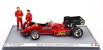 Brumm prom Ferrari F1 126c4 N 0 Presentazione Fiorano Season 1984 With Michele Alboreto And Rene Arnoux Driver Figures 1:43 Červená Černá