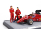 Brumm prom Ferrari F1 126c4 N 0 Presentazione Fiorano Season 1984 With Michele Alboreto And Rene Arnoux Driver Figures 1:43 Červená Černá