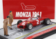 Brumm prom Ferrari F1  Diorama 156 N 2 World Champion Winner Italy Monza Gp With Figures 1961 Phil Hill 1:43 Red