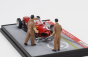 Brumm prom Ferrari F1  Diorama 156 N 2 World Champion Winner Italy Monza Gp With Figures 1961 Phil Hill 1:43 Red