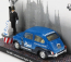 Brumm prom Fiat 600d Baci Perugina 1960 - La Befana Del Vigile 1:43 Modrá Černá