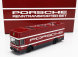 Brumm prom Mercedes benz Set 3x O317 Truck Car Renntransporter 1968 + Porsche 917k 4.9l Team Martini Racing N 22 Winner 24h Le Mans 1971 Helmut Marko - Gijs Van Lennep + Team Salzburg N 23 Winner 24h Le Mans 1970 Hans Herrmann - Richard Attwood + Figures And Accessories 1:43 Červená Šedá Bílá