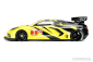 CHEVROLET CORVETTE C8 čirá karoserie pro 1/12 placky
