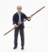 Clc-models Figures Version-a - Terence Hill Small Action Figure - Tv Series - Altrimenti Ci Arrabbiamo 1:12 Blue