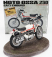 Clc-models Ossa 250 Ae73 Enduro 1973 - From Movie - Altrimenti Ci Arrabbiamo - Tv Series - Motorcycle 1:12 Bílá