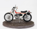 Clc-models Ossa 250 Ae73 Enduro 1973 With Terence Hill Small Action Figure - From Movie - Altrimenti Ci Arrabbiamo - Tv Series - Motorcycle 1:12 Bílá