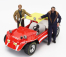 Clc-models Puma Dune Buggy 1972 - With Bud Spencer And Terence Hill Action Figures - Tv Series - Altrimenti Ci Arrabbiamo 1:12 Červená Žlutá