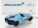 Cm-models Mclaren Elva Gulf Livery 2020 1:64 Světle Modrá Oranžová