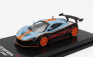 Cm-models Mclaren P1 Gtr N 0 2015 1:64 Černá Světle Modrá Oranžová