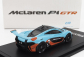 Cm-models Mclaren P1 Gtr N 0 2015 1:64 Světle Modrá Oranžová
