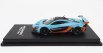 Cm-models Mclaren P1 Gtr N 0 2015 1:64 Světle Modrá Oranžová