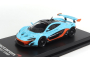Cm-models Mclaren P1 Gtr N 0 2015 1:64 Světle Modrá Oranžová