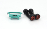 Cm-models Porsche 911 964 Rwb Rauh-welt Coupe With Racing Set Wheels And Wing 1987 1:64 Světle Zelená