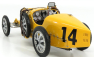 Cmc Bugatti T35 N 14 Nation Coulor Project Belgium 1924 1:18 Žlutá