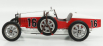 Cmc Bugatti T35 N 16 Nation Colour Project Monaco 1924 1:18 Červená Bílá