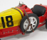 Cmc Bugatti T35 N 18 National Colour Project Spain 1924 1:18 Červená Žlutá