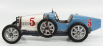 Cmc Bugatti T35 N 5 Nation Coulor Project Argentina 1924 1:18 Světle Modrá Bílá