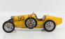 Cmc Bugatti T35 N 58 With Driver Figure 1924 1:18 Žlutá