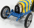 Cmc Bugatti T35 Suede N 5 Nation Coulor Project Sweden 1924 1:18 Žlutá Modrá