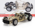 Cmc Ferrari 250lm Car Body + Rolling Chassis 1963 - Con Vetrina - With Showcase 1:18 Red
