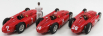 Cmc Ferrari Set 3x F1 D50 1:18, červená