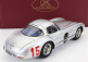 Cmc Mercedes benz 300 Slr Uhlenhaut Coupe N 15 Sweden Gp 1955 1:18 Silver