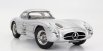 Cmc Mercedes benz 300 Slr Uhlenhaut Coupe N 15 Sweden Gp 1955 1:18 Silver