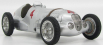Cmc Mercedes benz F1  W125 N 4 Gp Donington 1937 R.seaman 1:18 Silver