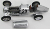 Cmc Mercedes benz F1  W25 Spider N 20 Winner Adac Eifelrennen 1934 M.von Brauchitsch 1:18 Silver