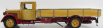 Cmc Mercedes benz Lo2750 Lkw Platform Truck Cassonato 1933 1:18 Žlutá Červená