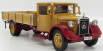 Cmc Mercedes benz Lo2750 Lkw Platform Truck Cassonato 1933 1:18 Žlutá Červená