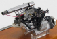 Cmc Mercedes benz Motore - Engine Mercedes 300sl 1955 - With Showcase - Con Vetrina 1:18 Silver