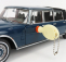 Cmc Mercedes benz S-class 600 Pullman (w100) Landaulet Soft-top Semiconvertible 1969 1:18 Blue