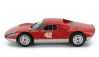 Cmc Porsche 904 Carrera Gts Ch.904-043 N 42 Pebble Beach Auctions 2017 1:18 Červená Stříbrná