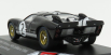 Cmr Ford usa Gt40 Mkii 7.0l V8 Team Shelby American Inc. N 2 Winner 24h Le Mans 1966 B.mclaren - C.amon 1:43 Černá Stříbrná