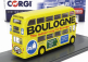 Corgi AEC Type Rm Autobus London Transport Boulogne Route 88 Action Green 1949 1:76 Žlutá