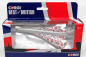 Corgi Aerospatiale Concorde Airplane 1969 - 18.0 Cm X 8.5 Cm 1:100 Bílá