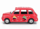 Corgi Austin London Taxi Lti Tx4 2007 - The Beatles - Christmas Taxi 1:36 Tmavě Růžová
