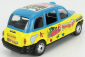 Corgi Austin London Taxi Lti Tx4 2014 - The Beatles 1:36 Žlutá Světle Modrá