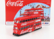 Corgi Blackpool Decker Double Tram Autobus Coca-cola Open Happiness 1934 1:76 Červená Bílá
