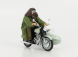 Corgi Motorcycle Hagrid's Sidecar Harry Potter - Movie 1:36 Velmi Světle Zelená